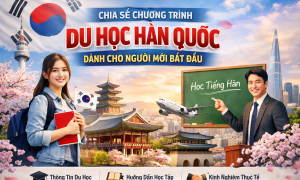 CHIA SẺ CHƯƠNG TRÌNH DU HỌC HÀN QUỐC DÀNH CHO NGƯỜI MỚI BẮT ĐẦU