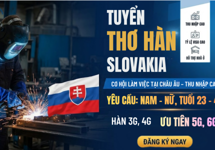 XUẤT KHẨU LAO ĐỘNG SLOVAKIA 